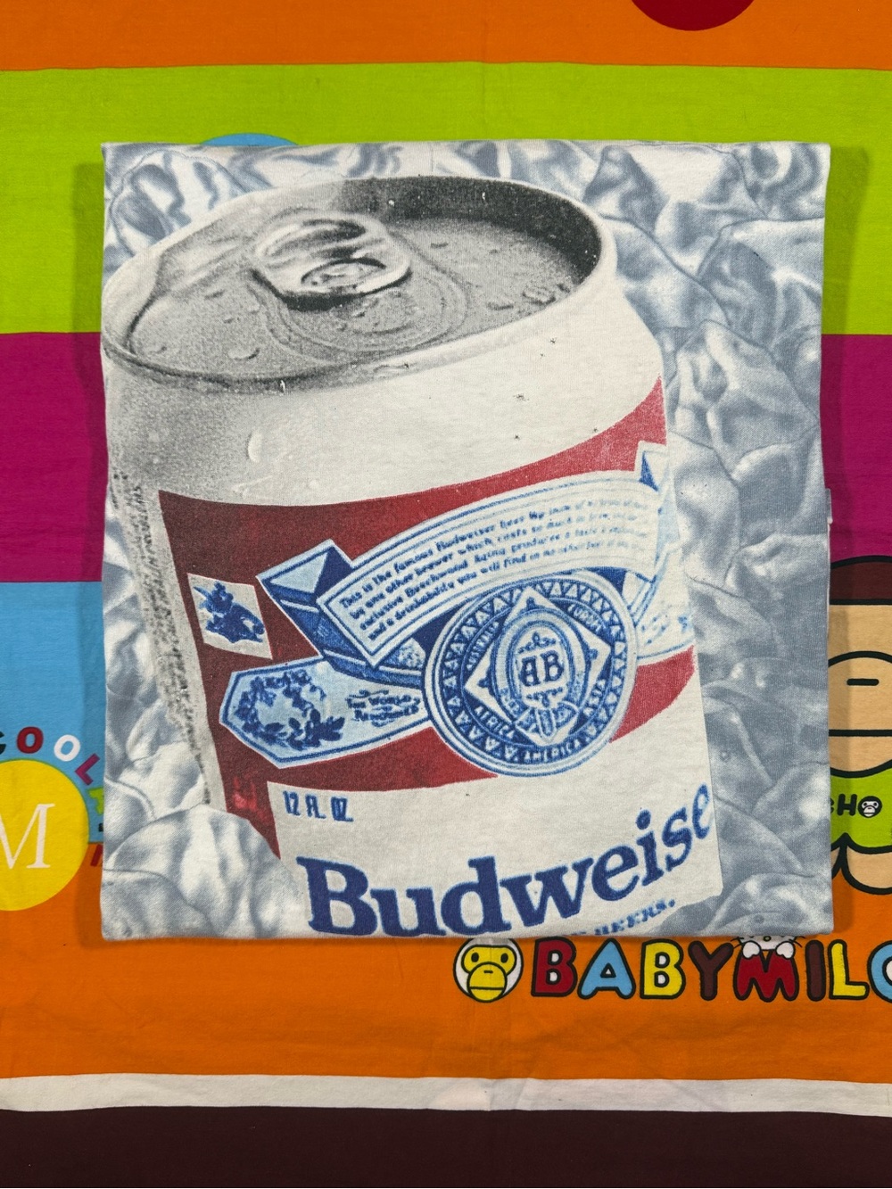 Budweiser AOP 1992 ice single stitch T-shirt